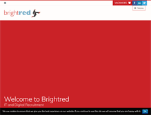 Tablet Screenshot of brightred.com